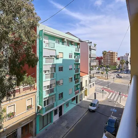 Apartament Anton Martin - Malvarrosa By Invalencia Walencja